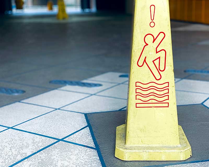 Slip & Fall - Sign